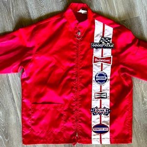 Swingster Vintage Budweiser Racing Jacket - Size M (EUC)